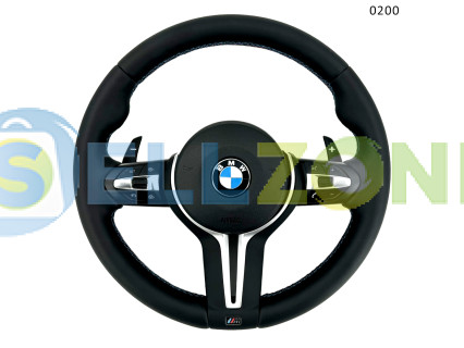 Τιμόνι M Sports με χρωματιστές ραφές BMWF 1 F20 2 3 F30 4 X1 X2 X3 X4 X5 F15 X6 - 0200